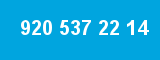 920 537 22 14 920 537 22 14
